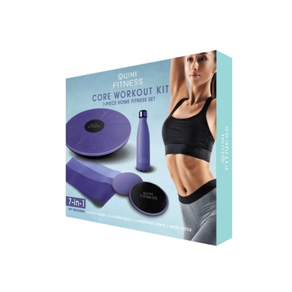 Lomi 7-in-1 Core Workout Kit (Amethyst), NWT - Picture 1 of 1